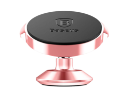 Автодержатель магнитный Baseus Small Ears Series Magnetic Bracket розовый