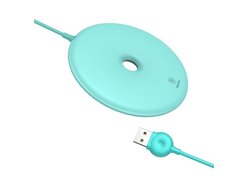 Зарядное устройство Baseus Wireless Donut Charger голубой