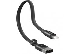 Кабель для Apple Baseus Nimble 23CM черный