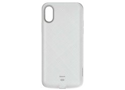 Чехол-аккумулятор Baseus Continuous Backpack 4000 mAh для iPhone Xs белый