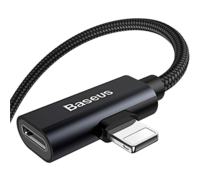Кабель-переходник Baseus Entertaining Audio Cable Lightning to USB 1 М