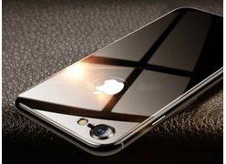 Baseus 4D Arc Back Glass Film For iPhone 8 золотой