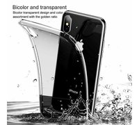 Baseus Half to Half Case For iPhone XR черный