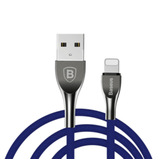 Кабель USB Baseus Mageweave Zinc Alloy Cable lightning 2A синий
