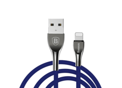 Кабель USB Baseus Mageweave Zinc Alloy Cable lightning 2A синий