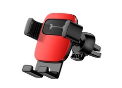 Автомобильный держатель Baseus Cube Gravity Vehicle-mounted Holder красный