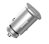 Автомобильное зарядное устройство Baseus PPS Car Charger серебристый