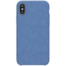 Baseus Original super fiber case для iPhone X/XS синий