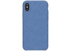 Baseus Original super fiber case для iPhone X/XS синий