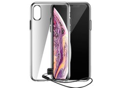 Чехол Baseus Key Phone для iPhone XS Max прозрачно-черный