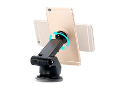 Автомобильный держатель Baseus Solid Series Telescopic Magnetic Car Mount золотой