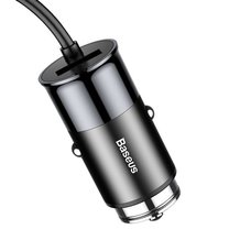 Автомобильное зарядное устройство Baseus Enjoy Together Four Interfaces Output Patulous Car Charger 5.5A серый