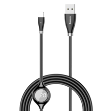 Кабель Baseus Big Eye Digital display Data Cable Lightning - USB черный