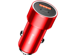 Автомобильная зарядка Baseus CAXLD-A01/A09 красный