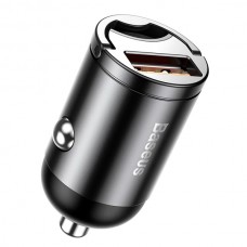 Автомобильное зарядное устройство Baseus Tiny Star Mini Quick Charge USB Port 30W серый