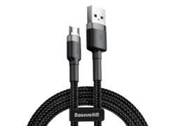Кабель Baseus cafule Cable USB For Type-C 2A 2M черный