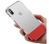 Baseus Half to Half Case For iPhone XR красный