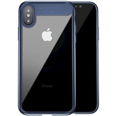 Baseus Suthin case For iPhone X синий