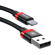 Кабель Baseus Golden Belt для Apple Lightning 2A 1.5M красный