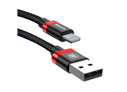 Кабель Baseus Golden Belt для Apple Lightning 2A 1.5M красный