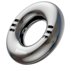 Ароматизатор Baseus Circle Vehicle Fragrance серебристый