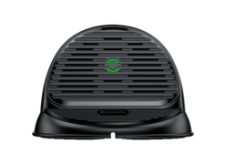 Беспроводная зарядка Baseus Silicone Horizontal Desktop Wireless Charger черный