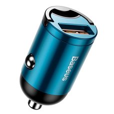 Автомобильное зарядное устройство Baseus Tiny Star Mini Quick Charge USB Port 30W синий