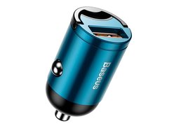 Автомобильное зарядное устройство Baseus Tiny Star Mini Quick Charge USB Port 30W синий
