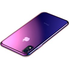 Baseus Glow для Apple iPhone X/XS Gradient фиолетовый