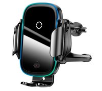 Автодержатель Baseus Light Electric Holder Wireless Charger