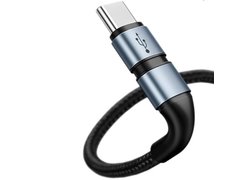 Кабель BMX Double-deck MFi certified Cable Type-C to Lightning PD 18W 1.8m черно-серый