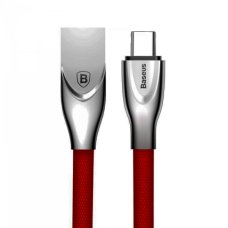 Кабель Baseus Zinc Type-C 2A 1M красный