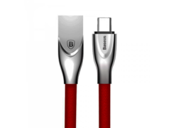 Кабель Baseus Zinc Type-C 2A 1M красный