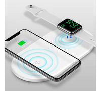 Беспроводная зарядка Baseus Smart 2in1 (кабель для iPhone)