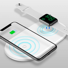 Беспроводная зарядка Baseus Smart 2in1 (кабель для iPhone)