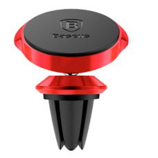 Автомобильный держатель магнитный Baseus Small Ears красный