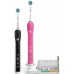 Комплект зубных щеток Braun Oral-B Smart 4 4900 (черный+розовый)