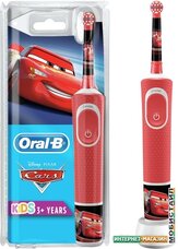 Электрическая зубная щетка Braun Oral-B Kids Cars D100.413.2K