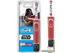 Электрическая зубная щетка Braun Oral-B Kids StarWars D100.413.2K