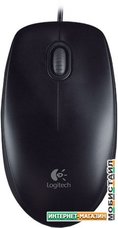 Мышь Logitech B100 Optical USB Mouse (910-003357)