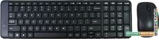 Клавиатура + мышь Logitech Wireless Combo MK220