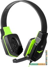 Наушники Defender Warhead G-320 (черный/зеленый)