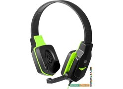 Наушники Defender Warhead G-320 (черный/зеленый)