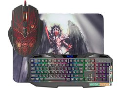 Клавиатура + мышь с ковриком Defender Anger MKP-019 RU