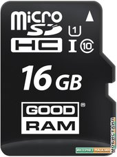 Карта памяти GOODRAM M1A0 microSDHC M1A0-0160R12 16GB