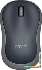 Мышь Logitech M185 (черный/серый)