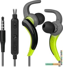 Наушники Defender OutFit W765 (серый/зеленый)