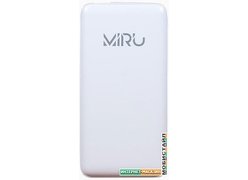 Портативное зарядное устройство Miru LP-1036A (белый)