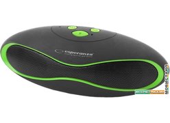 Беспроводная колонка Esperanza Trival (черный/зеленый)