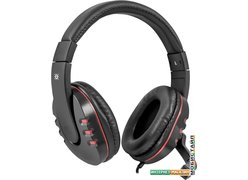 Наушники Defender Warhead G-160 (черный/красный)